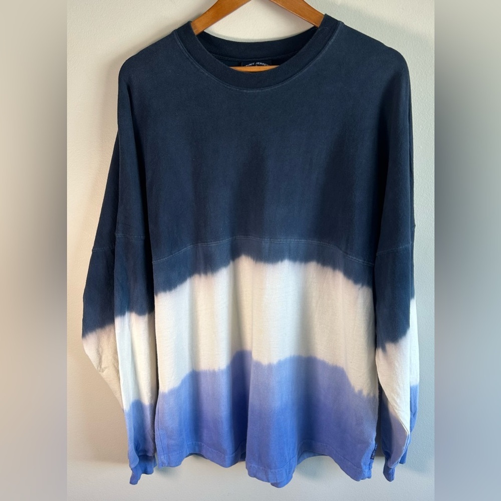 Spirit Jersey Cape Cod Mens T-Shirt Sz M Long Sleeve Vintage Stay Salty Tie Dye - Picture 2 of 12